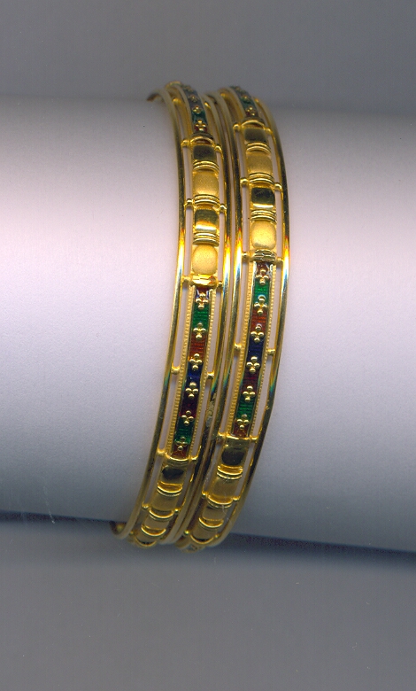 GOLD BANGLE PLAIN FANCY