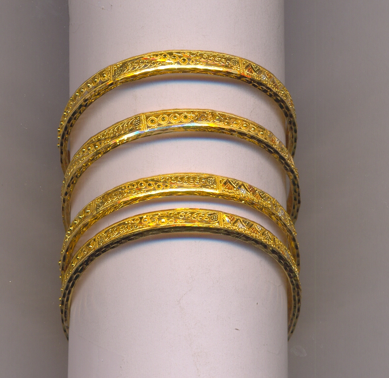 GOLD BANGLE PLAIN FANCY