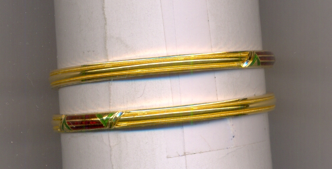 GOLD BANGLE PLAIN FANCY