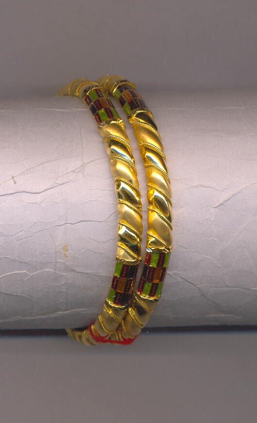 GOLD BANGLE PLAIN FANCY