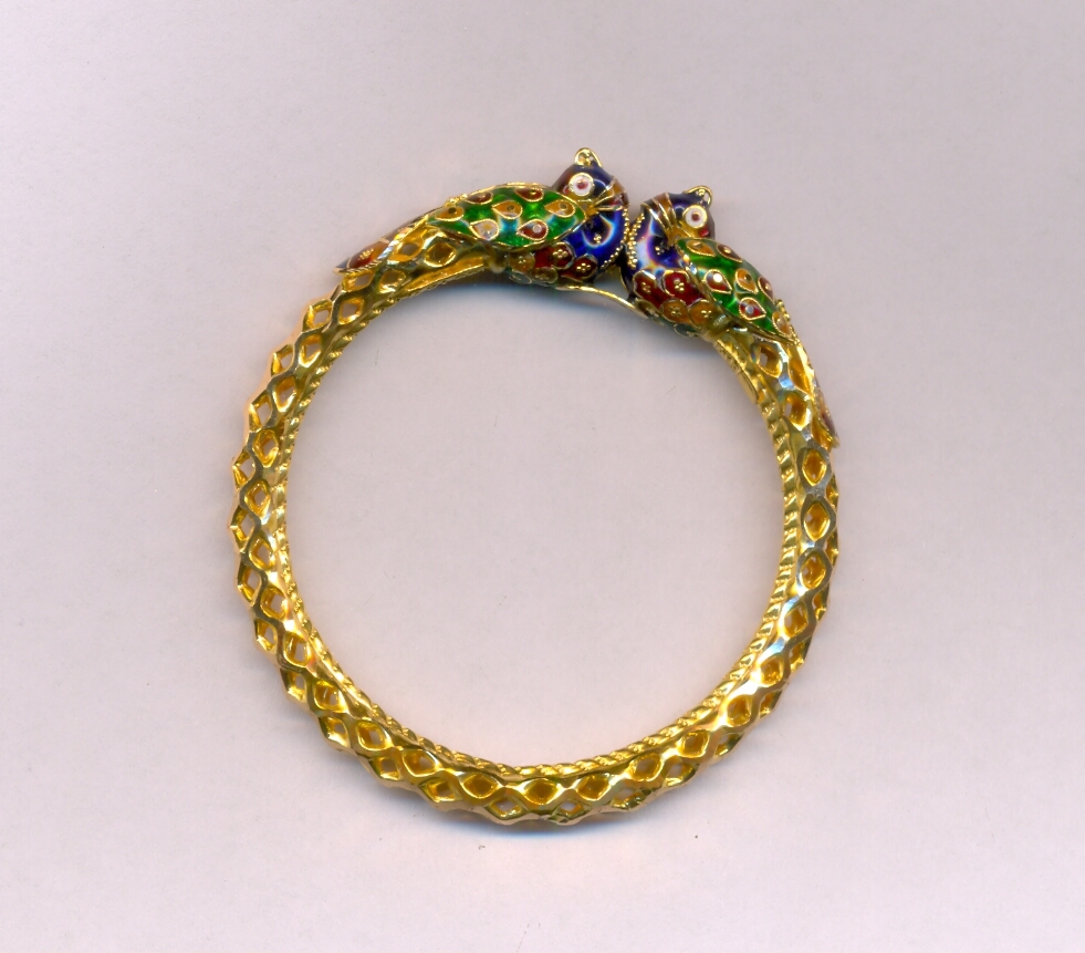 GOLD BANGLE PLAIN FANCY