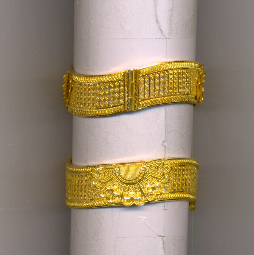GOLD BANGLE PLAIN FANCY