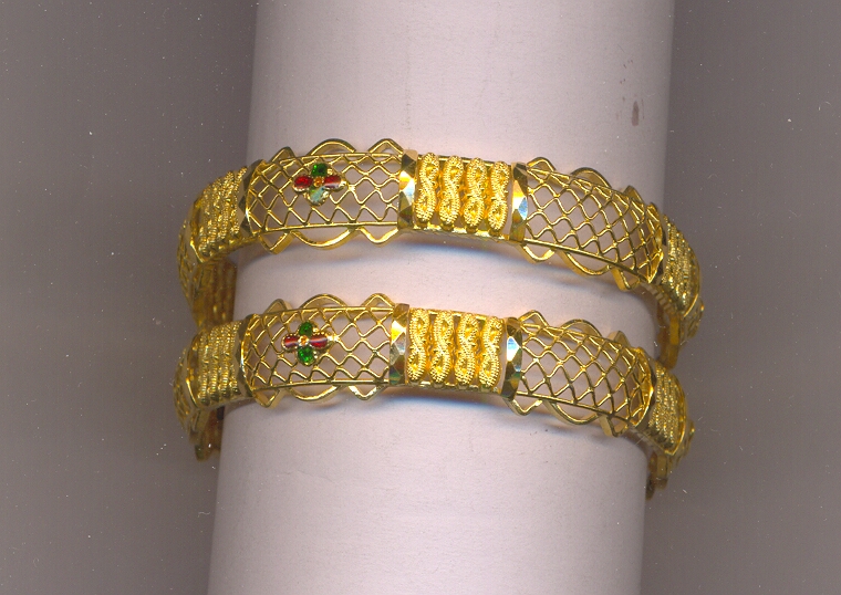 GOLD BANGLE PLAIN FANCY
