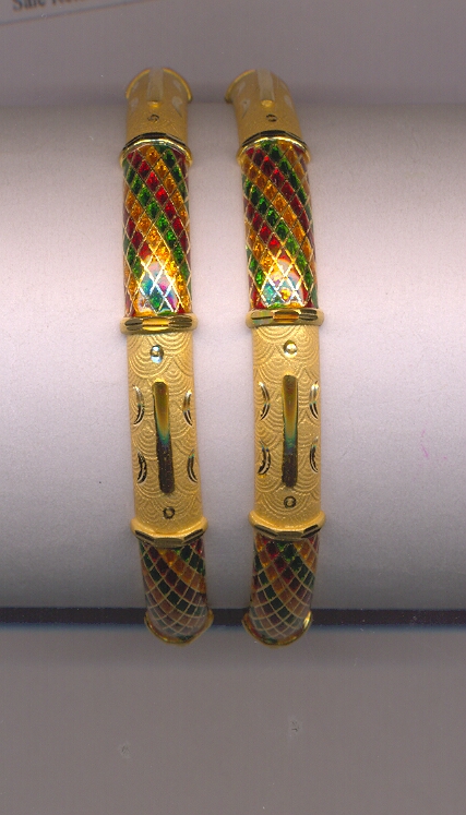 GOLD BANGLE PLAIN FANCY