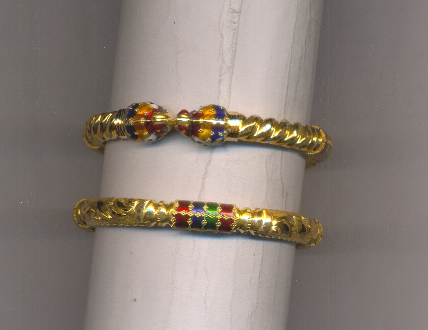 GOLD BANGLE PLAIN FANCY
