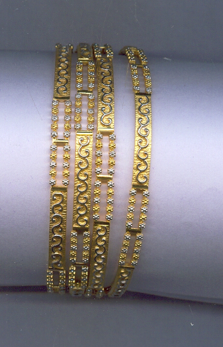 GOLD BANGLE PLAIN FANCY