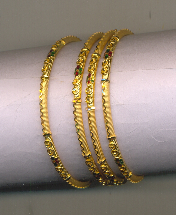 GOLD BANGLE PLAIN FANCY