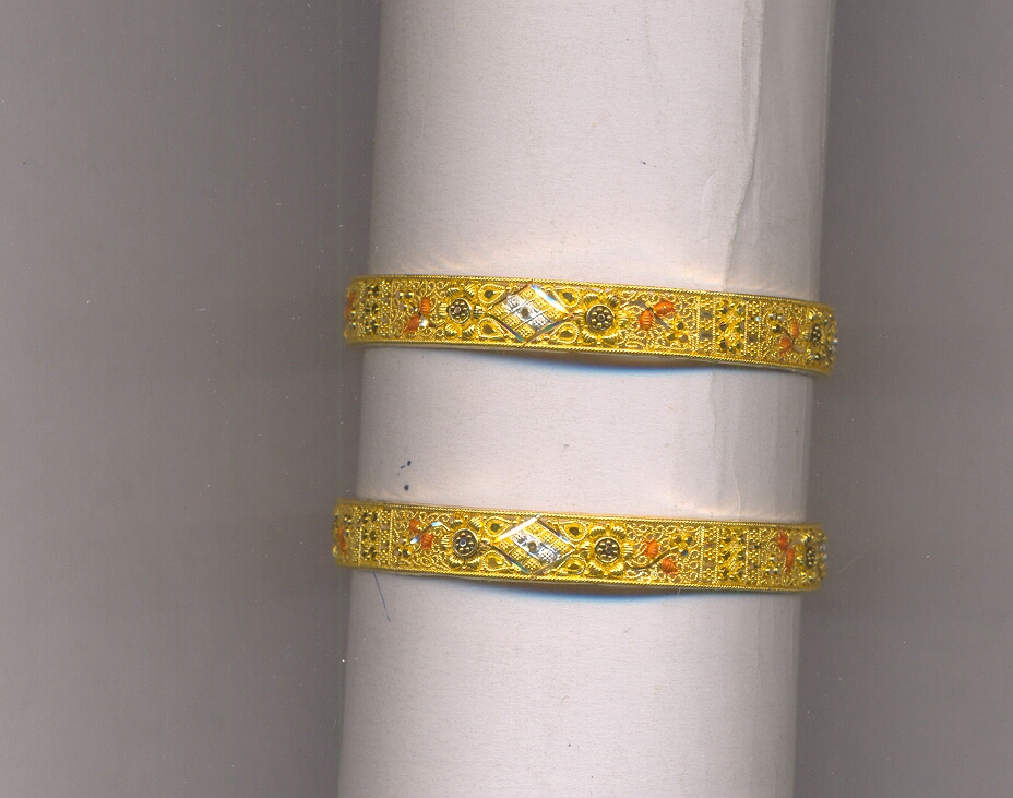 GOLD BANGLE PLAIN FANCY