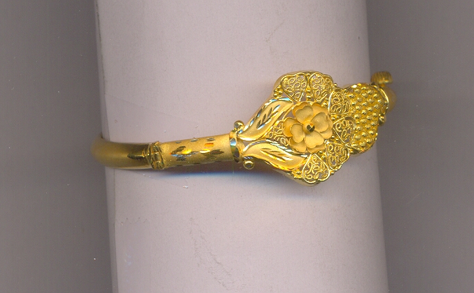 GOLD BANGLE PLAIN FANCY