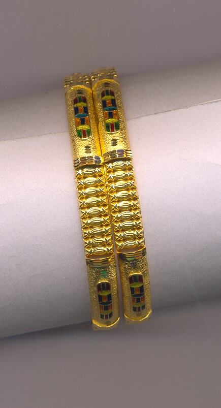 GOLD BANGLE PLAIN FANCY