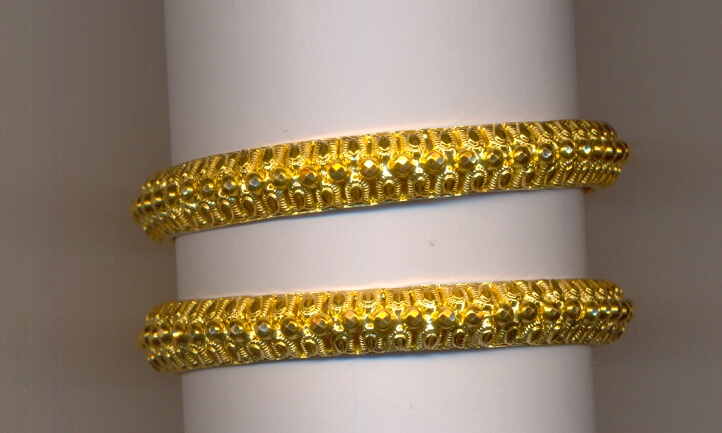 GOLD BANGLE PLAIN FANCY