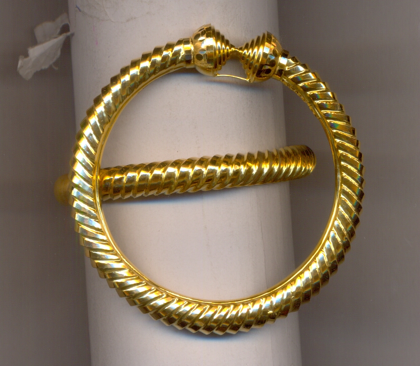 GOLD BANGLE PLAIN FANCY