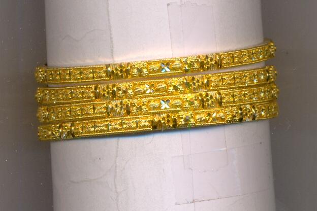 GOLD BANGLE PLAIN FANCY