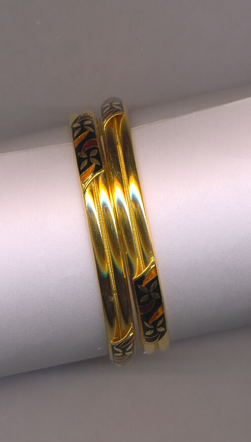 GOLD BANGLE PLAIN FANCY
