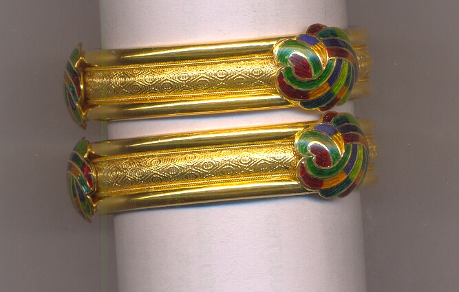 GOLD BANGLE PLAIN FANCY