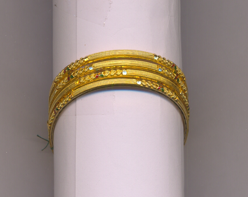GOLD BANGLE PLAIN FANCY
