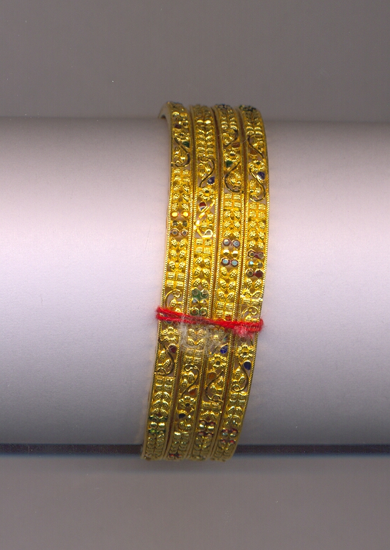 GOLD BANGLE PLAIN FANCY