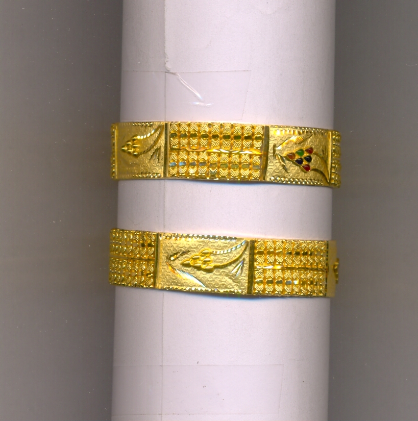 GOLD BANGLE PLAIN FANCY