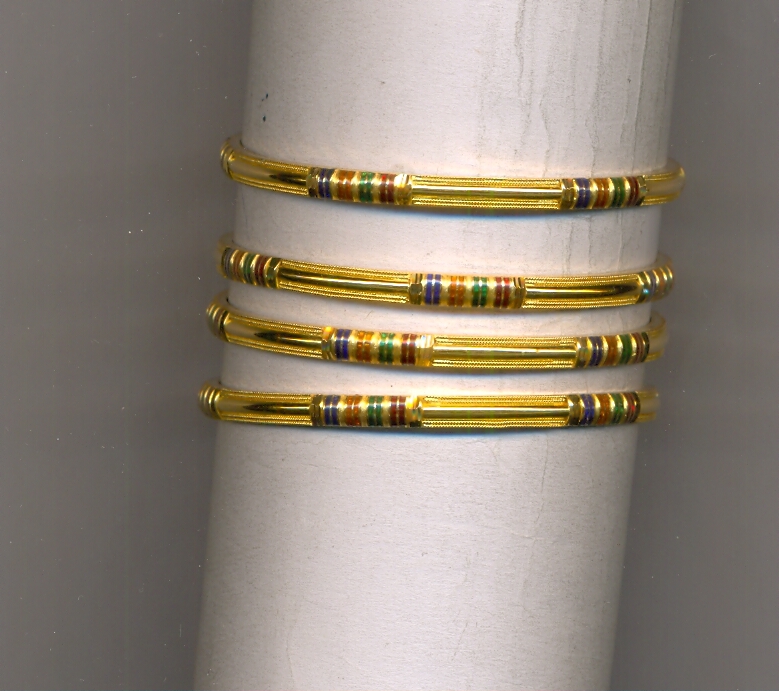 GOLD BANGLE PLAIN FANCY