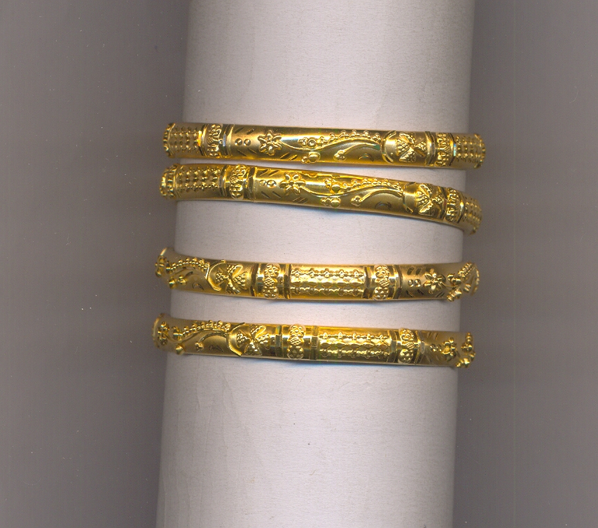 GOLD BANGLE PLAIN FANCY