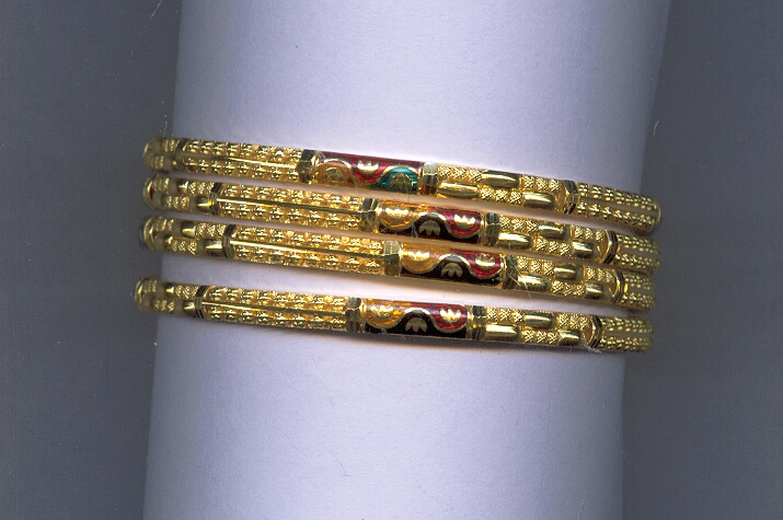 GOLD BANGLE PLAIN FANCY