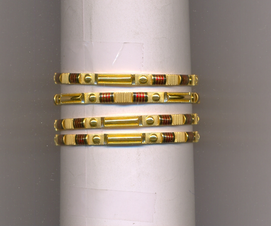 GOLD BANGLE PLAIN FANCY