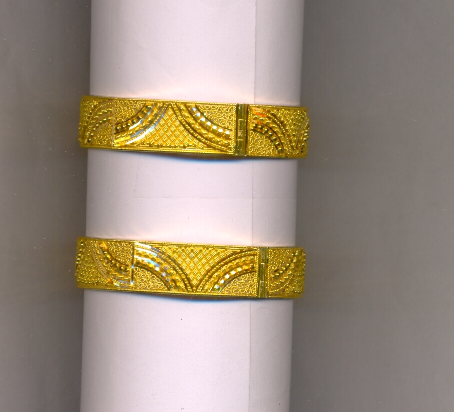 GOLD BANGLE PLAIN FANCY