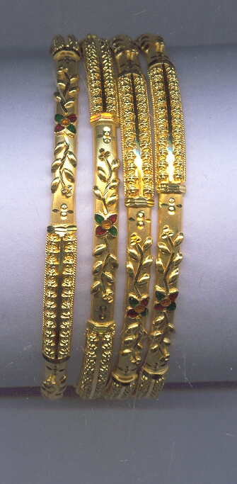 GOLD BANGLE PLAIN FANCY