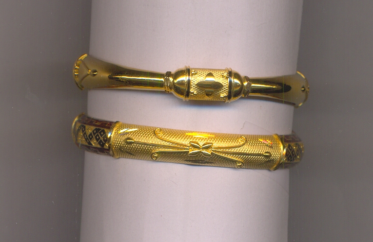 GOLD BANGLE PLAIN FANCY
