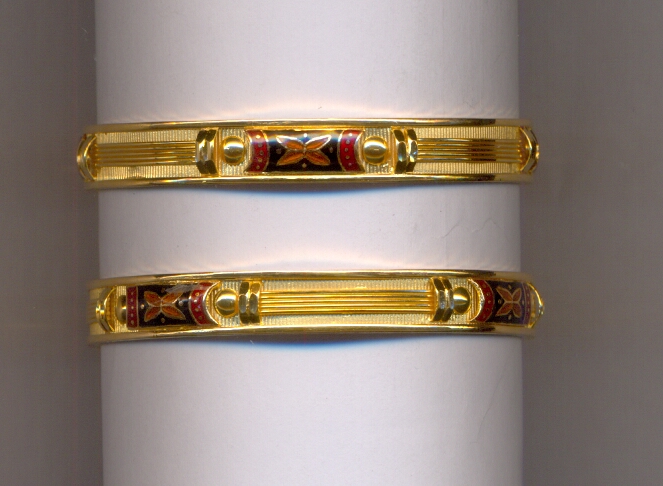 GOLD BANGLE PLAIN FANCY
