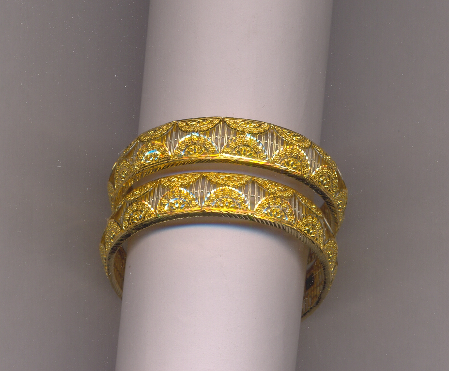 GOLD BANGLE PLAIN FANCY