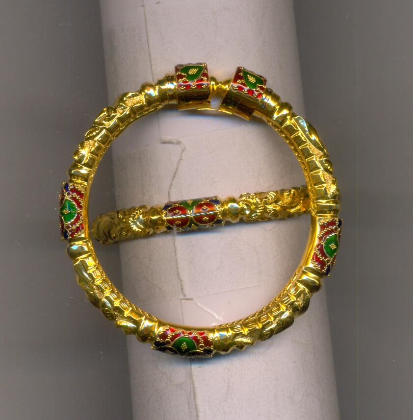 GOLD BANGLE PLAIN FANCY