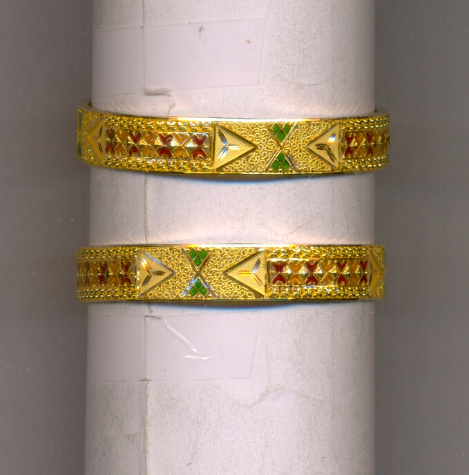 GOLD BANGLE PLAIN FANCY