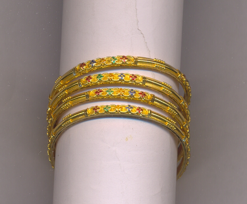 GOLD BANGLE PLAIN FANCY