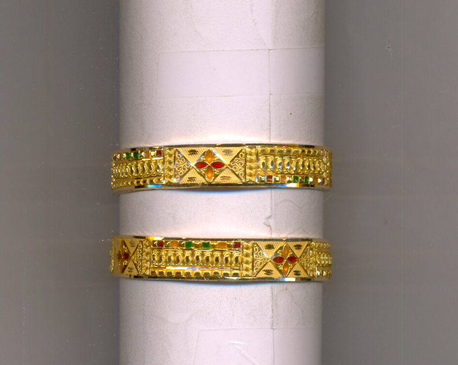 GOLD BANGLE PLAIN FANCY