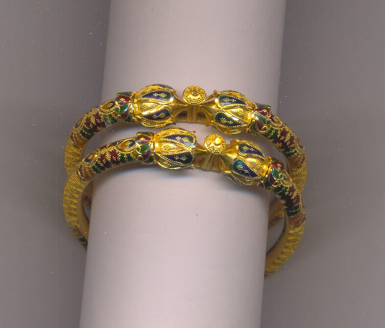 GOLD BANGLE PLAIN FANCY