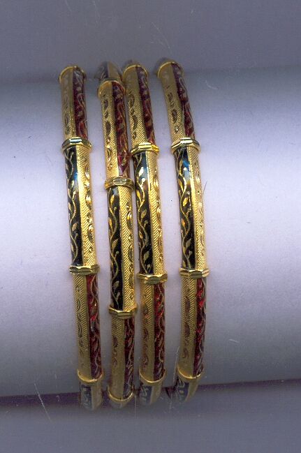 GOLD BANGLE PLAIN FANCY