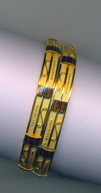 GOLD BANGLE PLAIN FANCY