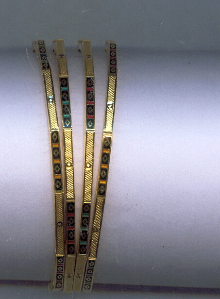 GOLD BANGLE PLAIN FANCY