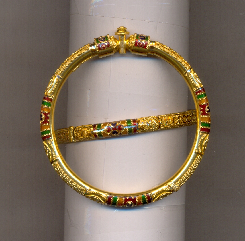 GOLD BANGLE PLAIN FANCY