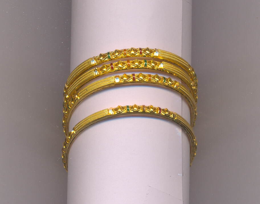 GOLD BANGLE PLAIN FANCY