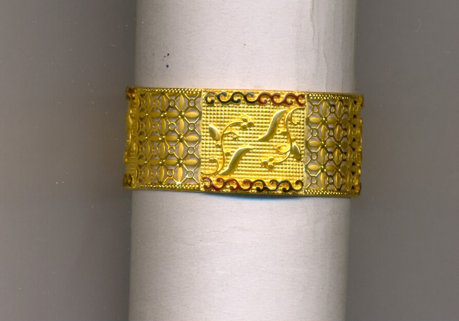 GOLD BANGLE PLAIN FANCY