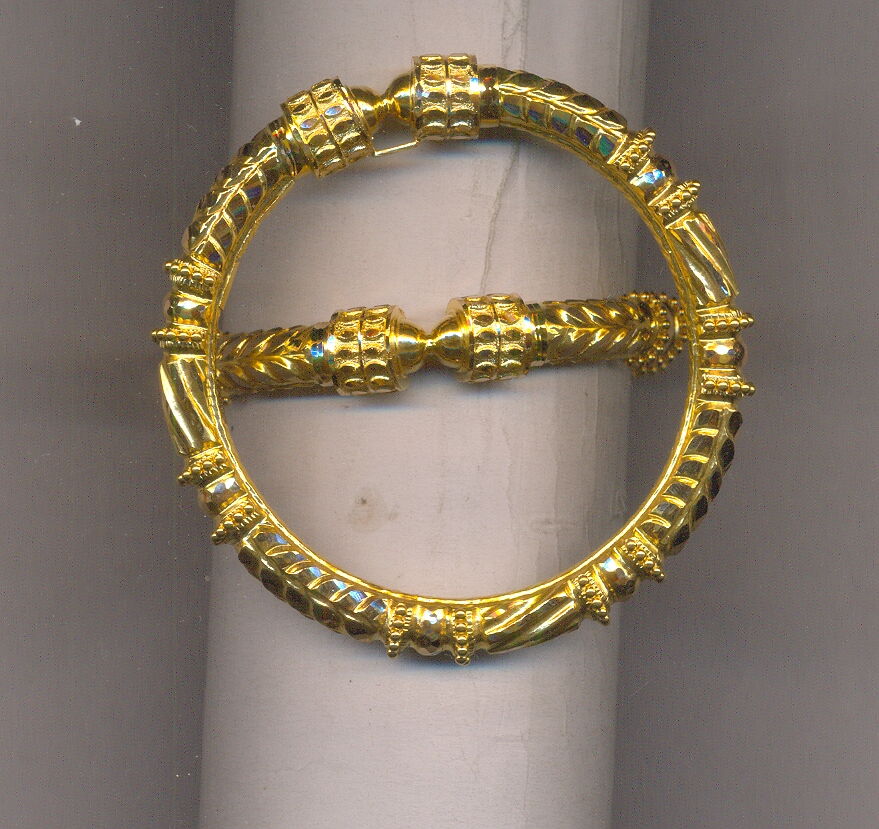 GOLD BANGLE PLAIN FANCY