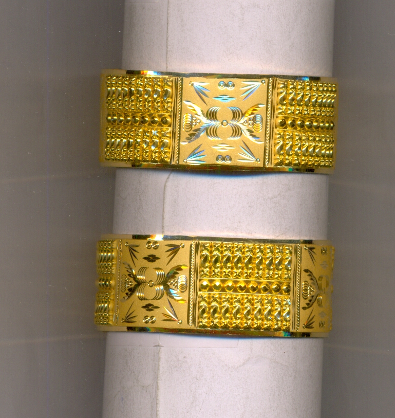 GOLD BANGLE PLAIN FANCY