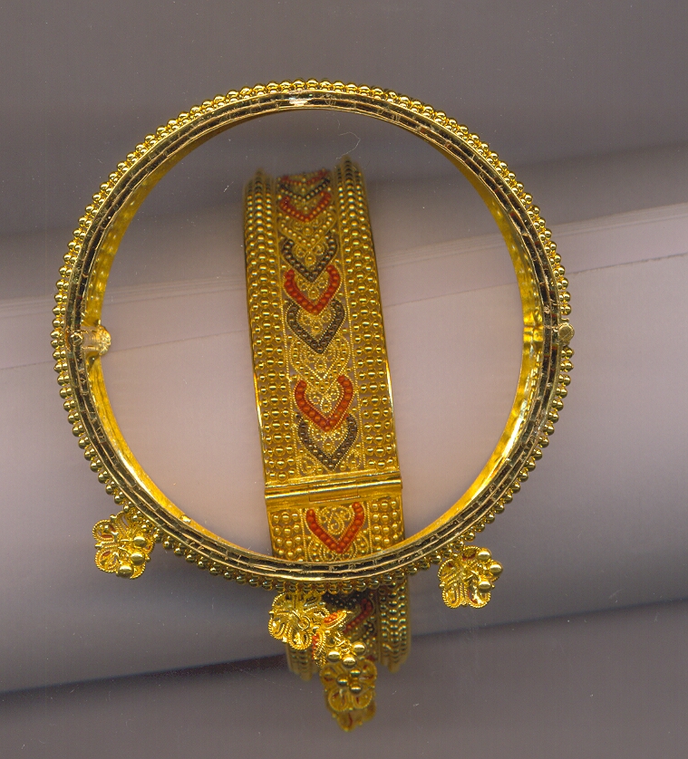 GOLD BANGLE PLAIN FANCY