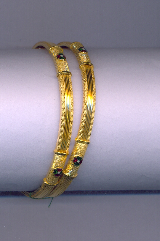 GOLD BANGLE PLAIN FANCY