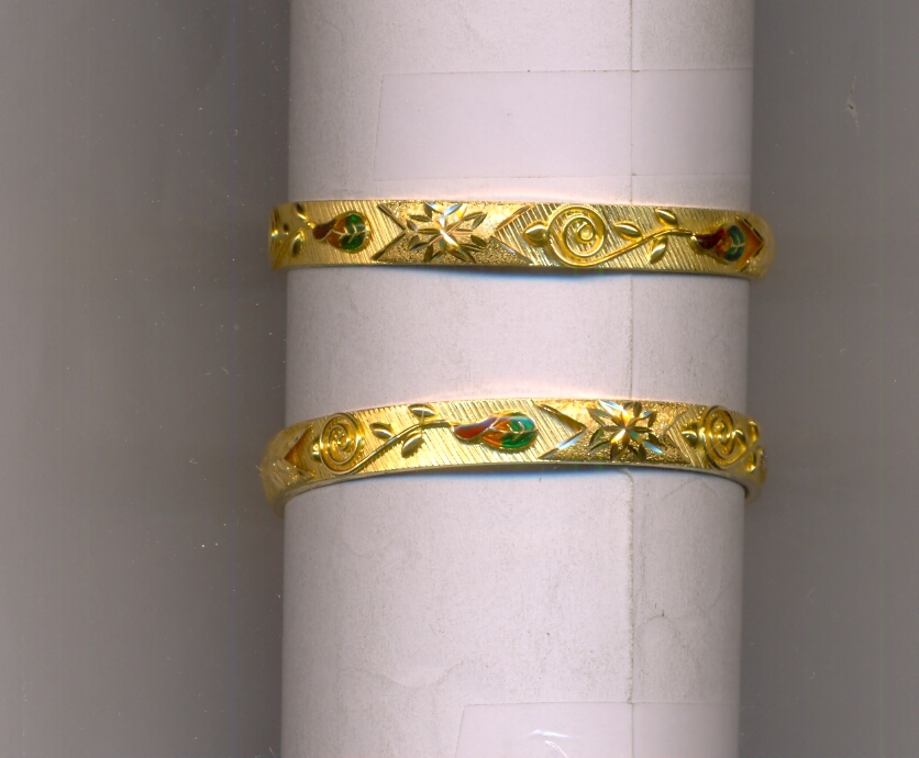 GOLD BANGLE PLAIN FANCY