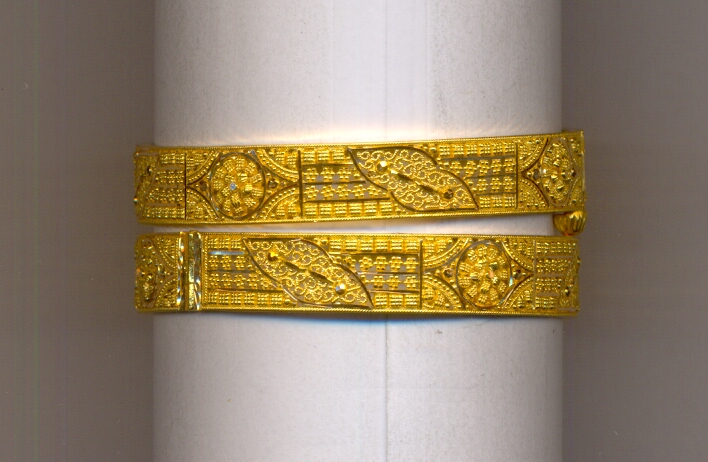 GOLD BANGLE PLAIN FANCY