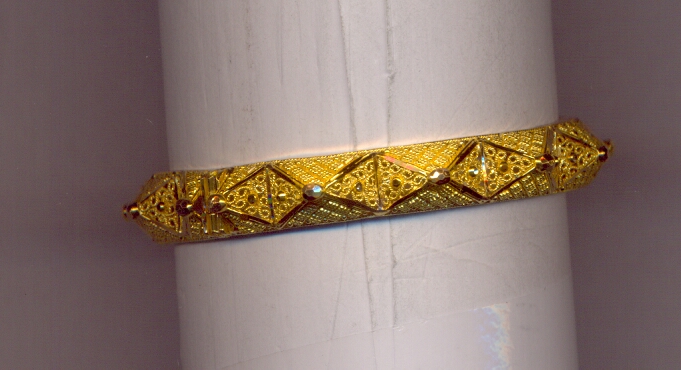 GOLD BANGLE PLAIN FANCY
