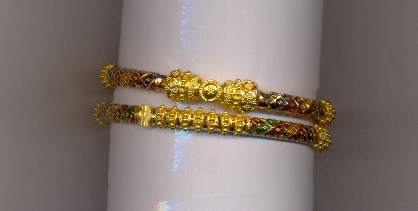 GOLD BANGLE PLAIN FANCY